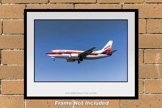 Air Cal Color Airline Photograph
