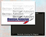 British Airways Logo Fridge Magnet (LM14016)