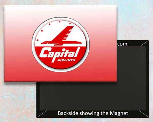 Capital Airlines Logo Fridge Magnet (LM14018)