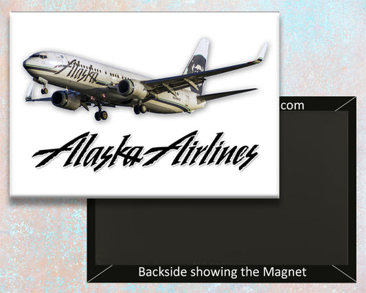 Alaska Airlines Logo Fridge Magnet (LM14027)