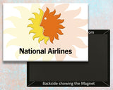 National Airlines Logo Fridge Magnet (LM14062)