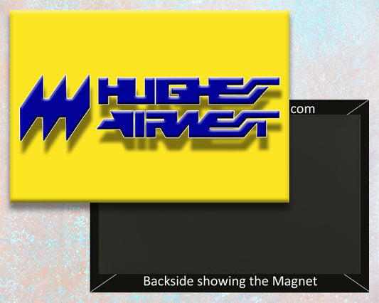 Hughes Airwest Airlines Logo Fridge Magnet (LM14065)