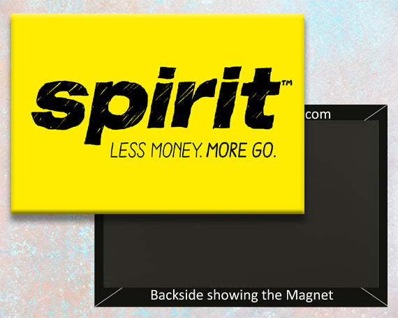 Spirit Airlines Logo Fridge Magnet (LM14069)