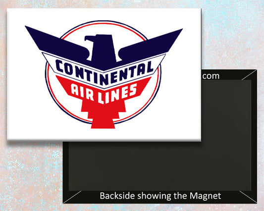 Continental Airlines 1937 Logo Fridge Magnet (LM14086)