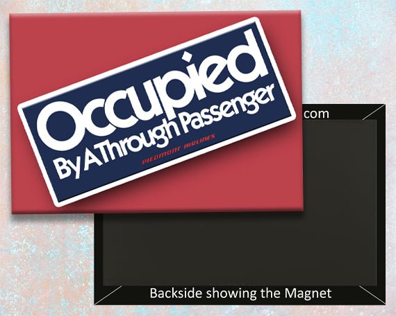 Piedmont Occupied Seat Card Fridge Magnet (LM14115)