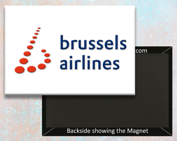 Brussels Airlines Logo Fridge Magnet (LM14160)