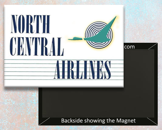North Central Airlines Logo Fridge Magnet (LM14163)