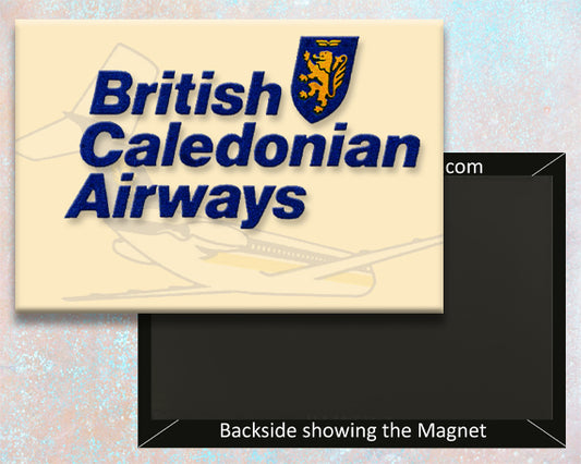 British Caledonian Logo Fridge Magnet (LM14169)