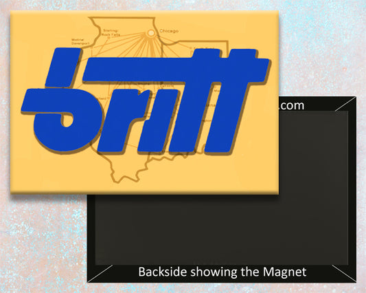 Britt Airways Logo Fridge Magnet (LM14172)