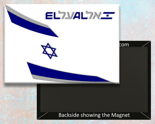 El Al Airlines Logo Fridge Magnet Fridge Magnet (LM14186)