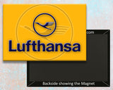 Lufthansa Airlines Logo Fridge Magnet (LM14223)