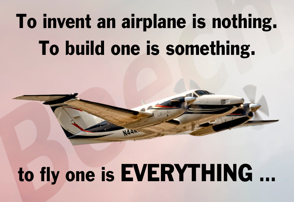 To Fly One is Everything Fridge Magnet (LM14411)