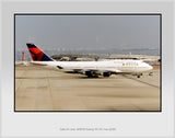 Delta Air Lines Boeing 747-451 Color Photograph (M096RGEG11X14)