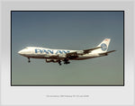 Pan Am Airlines Boeing 747-123 Color Photograph (M097LAEG11X14)