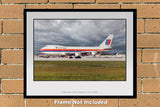 United Airlines Boeing 747-122 Color Photograph (M100LGEG11X14)