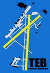 TEB Teterboro Airport Diagram Map Magnet (MM10031)