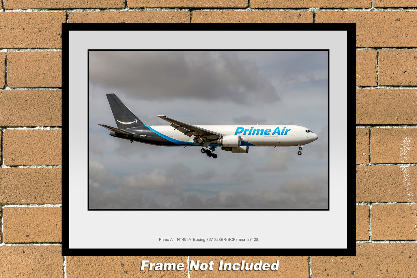 Prime Air Boeing 767-328ER(BCF) Color Photograph (P093RAJM11X14)