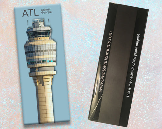 ATL Hartsfield-Jackson Int'l Airport Tower Fridge Magnet (PMA9000)