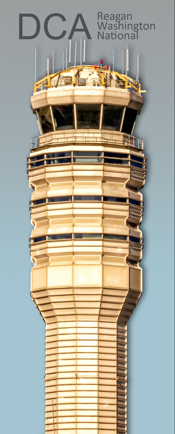 DCA Washington Reagan National Airport Tower Fridge Magnet (PMA9001)