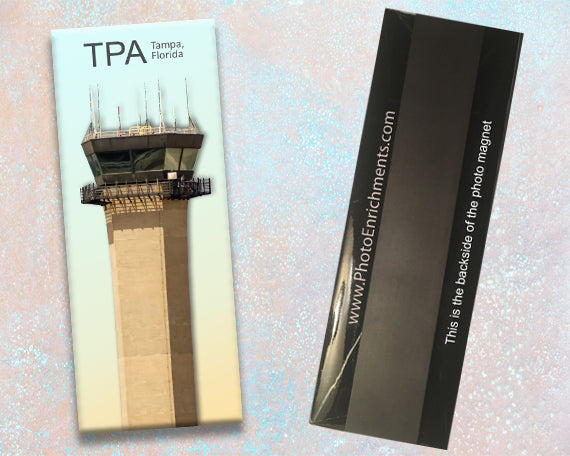 TPA Tampa International Airport Tower Fridge Magnet (PMA9003)