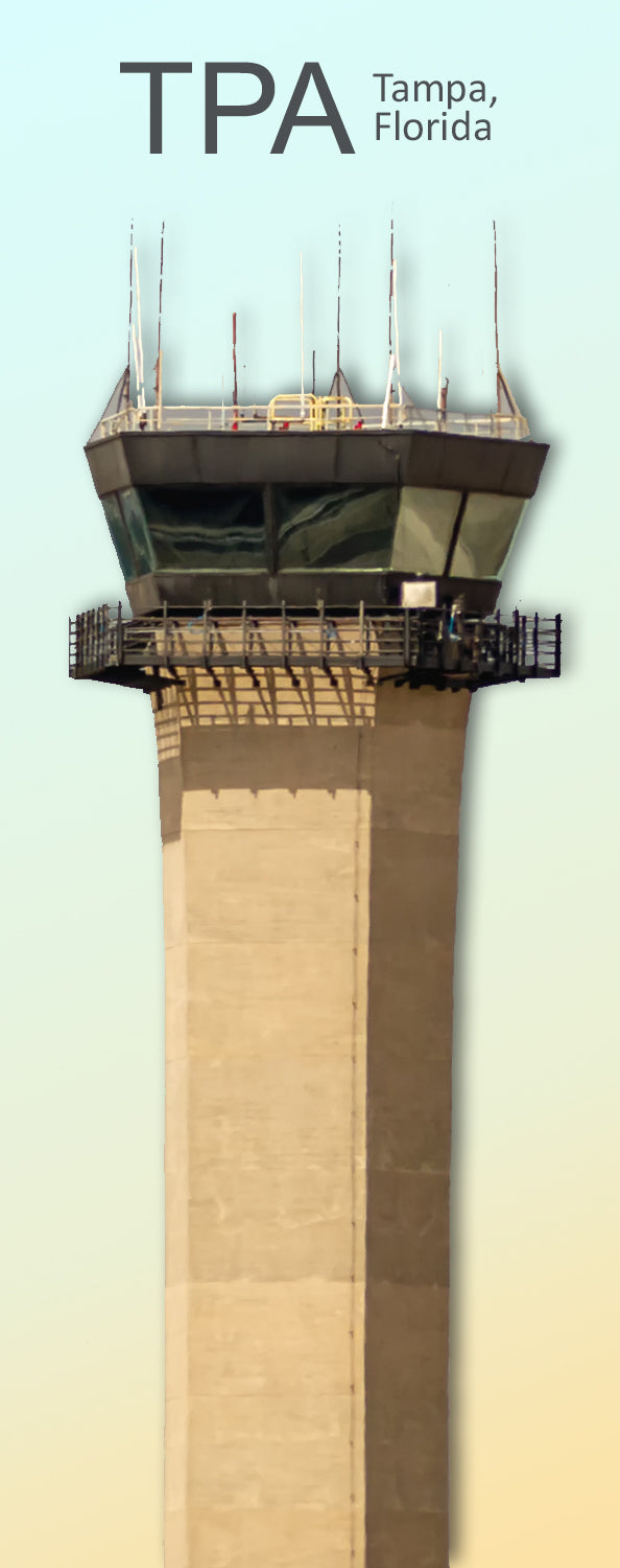 TPA Tampa International Airport Tower Fridge Magnet (PMA9003)