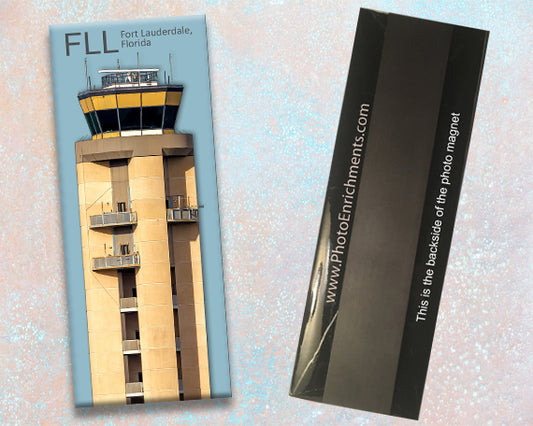 FLL Fort Lauderdale Int'l Airport Tower Fridge Magnet (PMA9005)