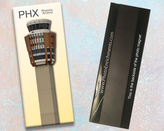 PHX Sky Harbor International Airport Tower Fridge Magnet (PMA9008)
