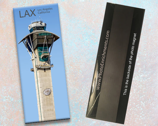 LAX Los Angeles Int'l Airport Tower Fridge Magnet (PMA9012)