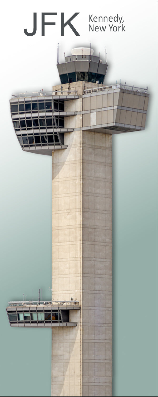 JFK Kennedy International Airport Tower Fridge Magnet (PMA9016)