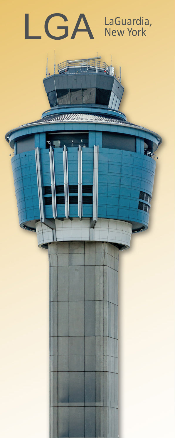 LGA LaGuardia Airport Tower Fridge Magnet (PMA9017)