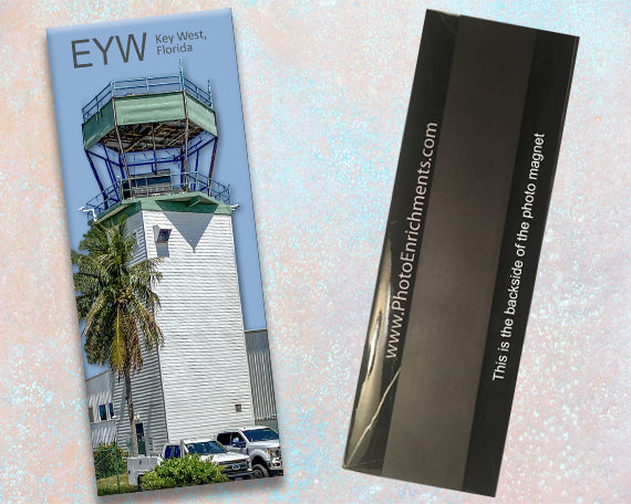 EYW Key West Int'l Airport (Retired) Tower Fridge Magnet (PMA9019)