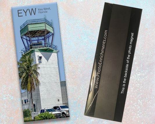 EYW Key West Int'l Airport (Retired) Tower Fridge Magnet (PMA9019)