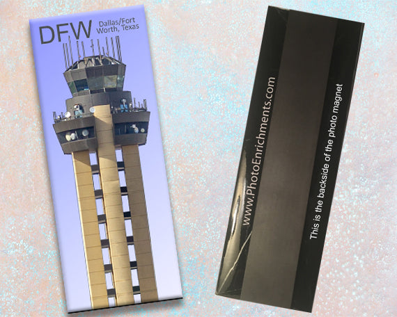 DFW International Airport Tower Fridge Magnet (PMA9023)