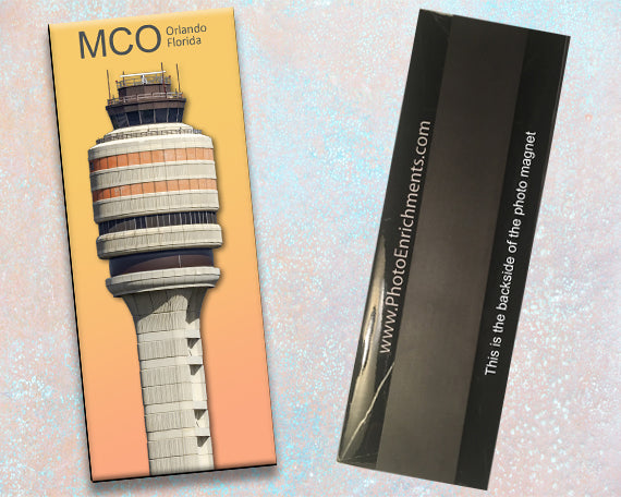 MCO Orlando International Airport Tower Fridge Magnet (PMA9032)