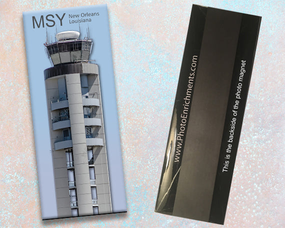 MSY New Orleans International Airport Tower Fridge Magnet (PMA9033)