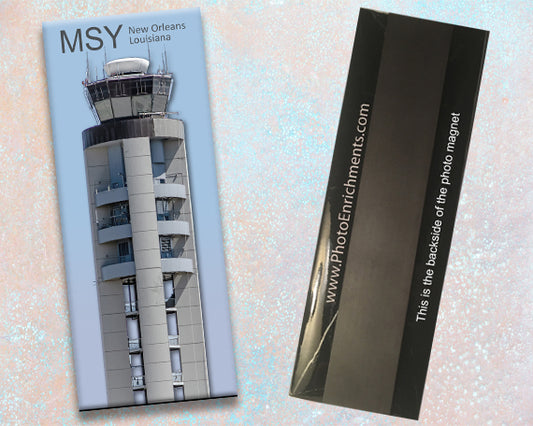 MSY New Orleans International Airport Tower Fridge Magnet (PMA9033)