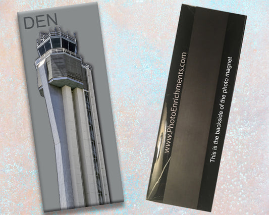 DEN Stapleton Int'l Airport Tower Fridge Magnet (PMA9035)