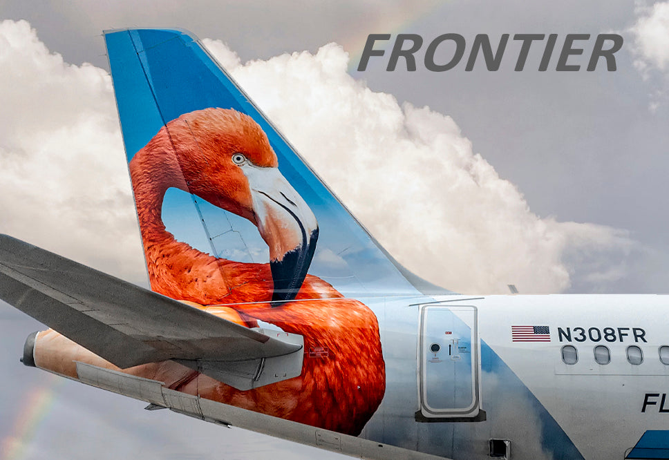 Frontier Airlines Tail Logo Handmade Fridge Magnet (PMCT4007)