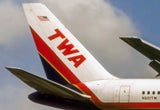 TWA Airlines Boeing 767 Tail Logo Handmade Fridge Magnet (PMCT4008)