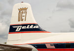 Delta DC-7 Aircraft Tail Logo Handmade Fridge Magnet (PMCT4046