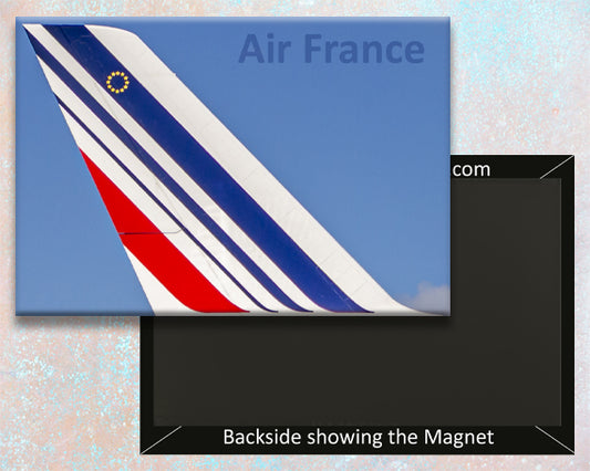 Air France Aircraft Tail Logo Fridge Magnet (PMCT4052)