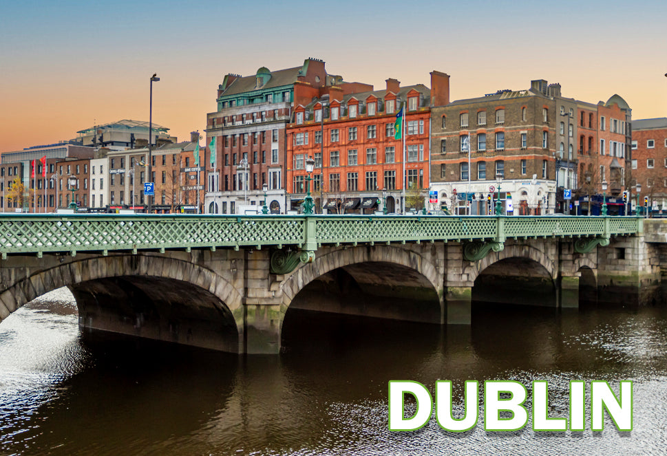 Dublin Ireland Fridge Magnet (PMD10044)