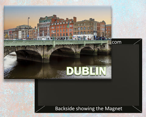 Dublin Ireland Fridge Magnet (PMD10044)