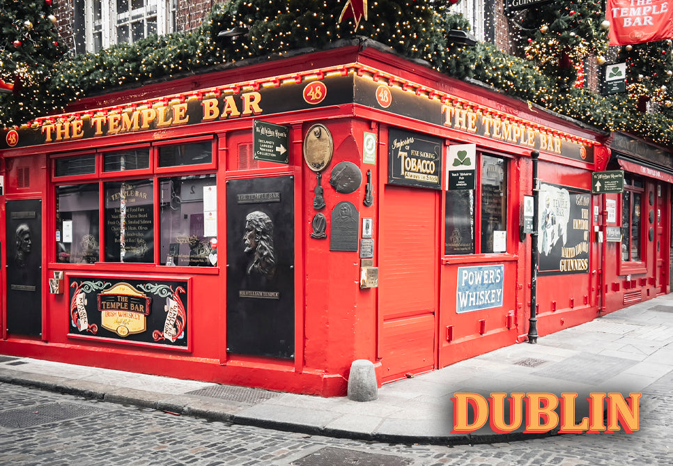 Dublin Temple Bar Fridge Magnet (PMD10045)