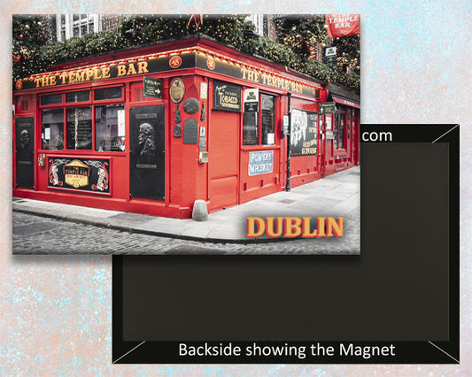 Dublin Temple Bar Fridge Magnet (PMD10045)