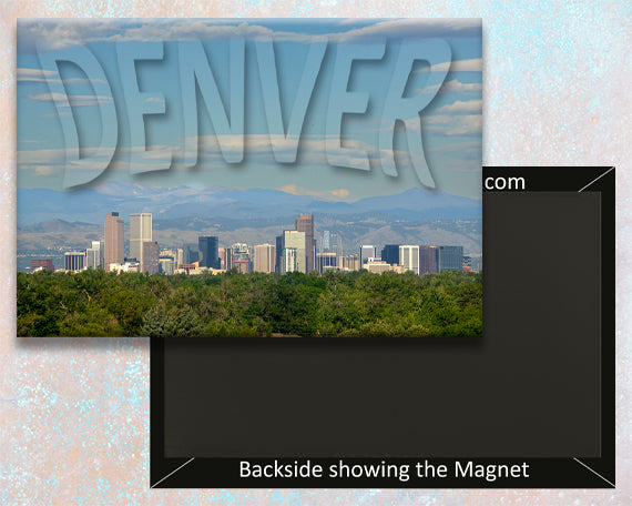 Denver Colorado Fridge Magnet (PMD10046)