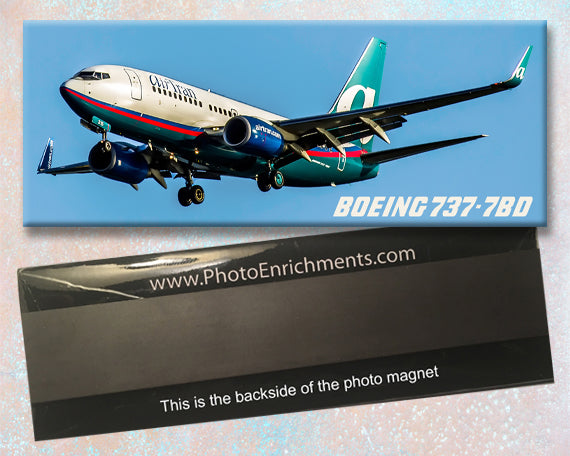 AirTran Airways Boeing 737-7BD Fridge Magnet (PMT1507)