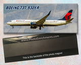 Delta Air lines Boeing 737-932ER Fridge Magnet (PMT1521)