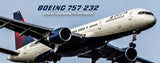 Delta Air lines Boeing 757-232 Fridge Magnet (PMT1522)