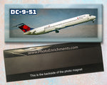 Delta Air Lines DC-9-51 Fridge Magnet (PMT1525)